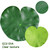 WhistenFla Floating Lily Pads for Ponds, 6Pcs Realistic Lily Pads Leaves Artificial Floating Foam Lotus Leaves Plastic Foam Water Lily Pads Foliage Pond Decor for Pond Pool Koi Fish Patio Aquarium