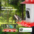 Hummingbird Feeder with Camera Outdoor, SV3C Hanging Bird Feeder with Ant Moat & Bee-Proof, HD 2K Solar Powered, AI Bird Identify, Instant App Alerts, Auto Capture, Hummingbird Lover Gifts, 21oz, Red