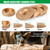 14pcs Wood Carving Disc Set for 4 in 4.5 in Angle Grinder