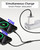 GELRHONR 100W Dual USB C Splitter Fast Charging Cable 4FT, Nylon Braided 2 in 1 USB C to C Splitter Cable, Double Type C Charger Cord for Phone, Laptop, Tablet and More
