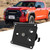 No Drill Front License Frame Compatible with Toyota Tundra/Venza/Tacoma/Yaris Anti-Theft License Plate Grille Mount Holder Car Tag Covers Rust-Proof, Rattle-Proof Car Accessories