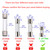 BOJACK F5AL125V 3.6x10 mm 5 A 125 V fuses 0.141x0.393 Inch 5 amp 125 Volt Fast Blow Glass Fuses (Pack of 10)