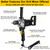 10-Amp Corded 5/8" Heavy Duty Drill Mixer Set, Mixing Drill Machine