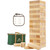 ApudArmis Giant Tumble Tower Stack to Over 5.2Ft, 60 PCS Pine Wooden Stacking Timber Tower,Classic Block Giant Outdoor Indoor Game for Adults, Fun Game at Backyard, Lawn, Party with Family & Friends