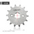 Saihisday 428 Chain Sprocket 14T 17mm Front Engine Sprocket Compatible with 50cc 70cc 110cc 125cc 140cc 160cc ATV Dirt Bike Quad TaoTao Roketa Sunl (14T, 17mm)