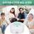 veicomtech Ionic Foot Bath Detox Machine, Ion Cleanse for Home Use, Salon, Beauty Spa Club, Detox Foot Bath with 2 Arrays, 100 Tub Liners
