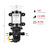 CAMPLUX 12V Water Pump Kit, 1.6 GPM 65 PSI High Pressure Pump for Caravan RV Boat Gas Hot Water System