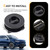 Bawkars 4 PCS Floor Mat Clips, Car Carpet Twist Lock Fasteners, Anti-Slip Floor Mat Fixing Clips, Universal Durable Auto Carpet Grips for Most Cars(Black)