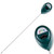 Tennedriv Green Long Probe Soil Moisture Meter for Outdoor Plants, Plant Water Meter for Outdoor Plants,Plant Moisture Meter for Indoor Plants and Outdoor Plants, No Batteries Required