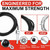J Bryant Fitness Gym Replacement Cable Screw Bolt Cables Fitness Pulley Thick 5mm Heavy Duty Steel Wire Rope for Home Gym Cable Pulley Machine Accessories