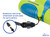 Binoculars for Kids, Girls or Boys Real Kids Binoculars in Vibrant Green Blue - Includes Sticker Book with 40 Bird Species - Small Toys for Toddlers