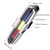 Rear Light, Ultra Bright USB Rechargeable High LED Tail Light Accessories for Cycling Mountain (Red+Blue+White)