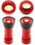 QWORK Fire Hose Nozzle, 1" Heavy Duty NPSH/NPT Thermoplastic Constant Flow Fog Nozzle, Fire Equipment