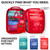SurviveX Small First Aid Kit for Car, Travel & Home - Emergency Kit for Hiking, Camping, Backpacking and Outdoors - Includes Zip Stitch Wound Closure Strips