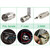 Superbat FM Telescopic Antenna Kit 75 Unbal F Type Connector DAB Radio Replacement Antenna for TV AM FM Radio Stereo Receiver Bose Wave etc.