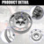 Yutacorex 435 Chainsaw .325" -7T Clutch Drum Bell Rim Sprocket Bearing Kit For Husqvarna 435 435E 440 440E Chainsaw, For Jonsered CS2240, CS2240S
