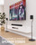 SANUS Speaker Stands Pair for Satellite & Bookshelf Speakers up to 3.5lbs – 10” Height Adjustment – Includes L-Shaped Bracket & Keyhole Adapter for Compatibility – Easy DIY Assembly