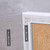 KAIISSA 6 Pair Concealed Headboard Panel Wall Fixing Brackets, Interlocking Wall Hangers Furniture Connector, Universal Metal Sectional Sofa Interlocking Furniture Connector for Sofa, Bed, Furniture