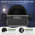 Crib Blackout Tent for Pack N Play, Pop Up Travel Crib Blackout Cover Canopy, Breathable Baby Sleep Pod with Safe Bottom Design
