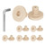 12PCS Storage Sheds Replacement Bolts with Screwdriver,Compatible with Suncast Storage Sheds,Suncast Shed Accessories,Replacement Screws for Suncast Storage Sheds