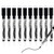Autoau 10 pcs Whiteboard Markers, Magnetic Whiteboard Pens