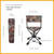ARROWHEAD OUTDOOR 360° Degree Swivel Hunting Chair Stool Seat, Perfect for Blinds, No Sink Feet, Supports up to 450lbs, Carrying Case, Steel Frame, Fishing, High-Grade 600D Canvas