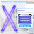 Qualirey 4 Pack 10W Bug Zapper Replacement Bulb T8 Light Tube for 20W Electronic Bug Zapper Compatible with Most 20W Mosquito Lamp