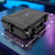 CASEMATIX Waterproof IP67 Laptop Hard Case for 15.6-17.3 inch Gaming Laptops & Accessories - Heavy Duty Hard Laptop Case with Foam Compatible with Asus Acer MSI Alienware Gaming Models & More