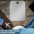 Shave Well Travel Anti-Fog Shaving Mirror | Portable Fogless Hanging Bathroom Shower Mirror with Handheld Option for Men and Women | Includes Long-Lasting Reusable Suction for Wall