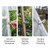 RAINFLOW 50 PCS Garden Clips - Stainless Steel Greenhouse Clamps,Grip Strong Heavy Duty Metal Greenhouse Supplies,Garden Clips for Netting, Hoops,Shade Cloth,Plant Cover