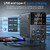 DC Power Supply Variable, 120V 3A Adjustable Switching Regulated DC Bench Power Supply with Intelligent Charging Mode, 18W USB Interface, Precision Encoder Knob