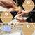 La Fermiere Yogurt Jar lids- 6PC Bamboo Jar Lids for La Fermiere Yogurt Jars,Compatible La Fermiere yogurt, Jar Lids with Silicone Sealing Rings for Mouth Jars Glass Storage Lids,100% Fit & Airtight