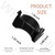 Wand Push Release Latch Lock Tab Handle for Bissell 3059 2852 28524 2998 2920 3399 31259 3125 3125W Lift-Off Pet Vacuum