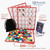 GrandSail Poker Keno Bingo Set: 12 Double-Sided Boards (12 Unique Layouts), 250 Chips, 1 Decks Waterproof Poker Cards. Family Casino Night Fun