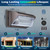 ledmo LED Wall Pack Light, 120W 5000K 15840LM Outdoor Security Flood Light Waterproof IP65 LED Wall Lighting for Garage Warehouses Parking Lots