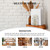 DXTKWL Decorative Bookends 2 Pcs Wildflowers Flower Leaves Butterfly Wood Bookends for Shelves Heavy Books Kids Non-Skid Book Ends Stoppers for Office Desk Kitchen School