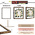 Volakk Floating Frame 16x20 Teak Wood Floating Picture Frames Double UV Glass Shadow Box Flower Press Picture Frame Large Dried Flower Frames Artwork Bouquet Wedding Memory Preserved Wedding Bouquet