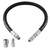 RIDGE WASHER Pressure Washer Whip Hose with Swivel, 3/8", 2 FT, 4000 PSI