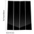 BASIKER 4Pcs Compatible with 2004-2014 Ford F150 Door Window Trim Anti Scratch Stickers Door Pillar Moldings
