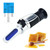 3-in-1 Honey Baume Refractometer, 58-90% Brix, ATC, Tri-Scale Honey Moisture & Sugar Tester for Beekeeping, Maple Syrup & Molasses, Baume Optical Refractometer