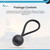 MARINE CITY Polyethylene Black Ball Bungee Cord - Versatile & Durable Bungee Cord Strap Telescoping Boat Ladder (3 Step)