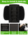 TBHOO for Bronco Center Console Armrest Cover 2026 2025 2024 2023 2022 2021 Bronco Accessories Black with Pockets Upgrade Arm Rest Pad Console Cushion Lid