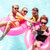 Gemscream 2 Pcs Jumbo Inflatable Pool Float 47.24 Inches Swimming Ring Pool Floats White Inflatable Float Tube for Adult Summer Vacation Beach River Bachelorette Wedding Party Supplies (Rose Red)