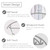 MIZGI Premium Velvet Hangers 30 Pack Heavyduty- Non Slip No Shoulder Bump Suit Hanger - Chrome Hooks,Space Saving Clothes Rounded Shape for Coat,Sweater,Jackets,Pants