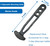 Telescoping Ladder Strap for Boat Yacht, Rubber Strap Secure Retaining Latch Band Belt with Adjustable Mounting Holes for Marine Sport Jet Swim Boarding