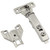 Berta 2-Pack, Full Overlay Cabinet Door Hinges,105 Degree Adjustable Concealed Kitchen Cabinet Hinges Soft Close for Face Frame Cabinet, with Screws - Durable and Easy Installation