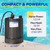 Acquaer 1/3 HP Automatic Submersible Water Pump, 115V Sump Pump with 3/4” Garden Hose Adapter, 2160 GPH High Flow Water Removal for Swimming Pool Cover Hot Tubs Flooded House Basement, Black