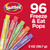 Skittles Fat Free Freezer Bars, Assorted Flavors, 2 Oz Bars, 96 Ice Bars
