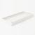 MUJI NCE51A3A Recycled Polypropylene File Box Standard Caster Attachment Lid White Gray for 5.9 inches (15 cm) Width