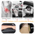 OFBAND 2PCS Elbow Pad Arm Rest for Car,Soft Leather Arm Rest Pillow with One-Piece Molding for Comfortable Support,Universal Car Accessories Car Knee Cushion Car Door Armrest Pads (Black)